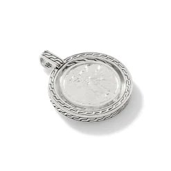 Men John Hardy Tags & Pendants^Moon Door Pendant, Dark Silver