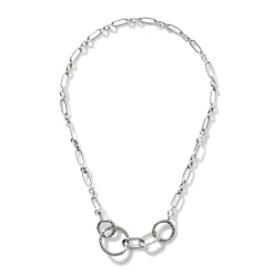 Women John Hardy Layering^Multi Keyring Necklace, Sterling Silver