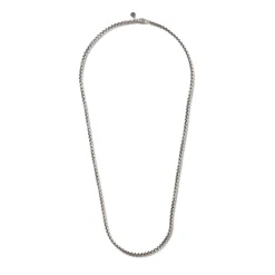 Men John Hardy Chains^Naga Box Chain Necklace, Silver, 3.7Mm