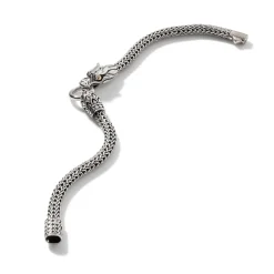 Men John Hardy Chains^Naga Bracelet, Sterling Silver, Gold, 5Mm