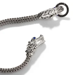 Women John Hardy Chains^Naga Bracelet, Sterling Silver, Pave, 5Mm