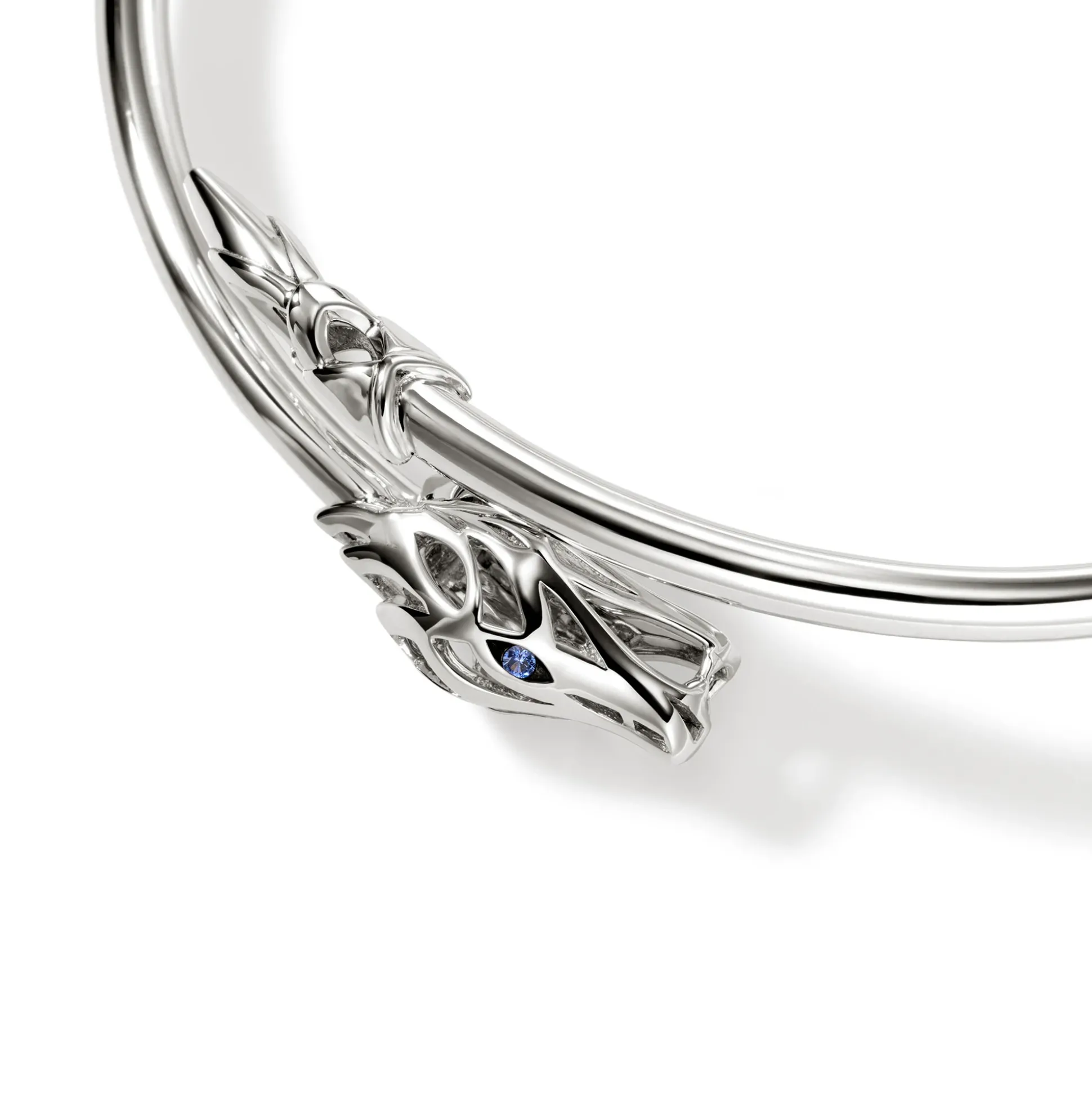 Women John Hardy Bangles & Cuffs^Naga Cuff, Gold, Diamonds, Slim