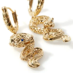 Women John Hardy Statement^Naga Drop Earring, Gold