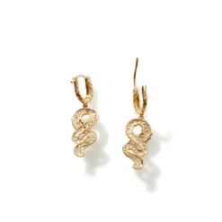 Women John Hardy Statement^Naga Drop Earring, Gold