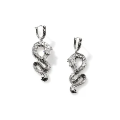 Women John Hardy Statement^Naga Drop Earring, Sterling Silver