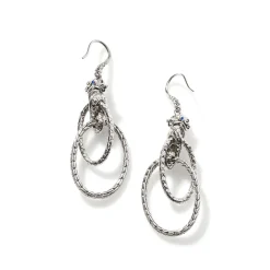 Women John Hardy Statement^Naga Drop Earring, Sterling Silver