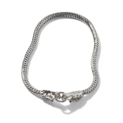 Women John Hardy Statement^Naga Necklace, Sterling Silver, 7.5Mm