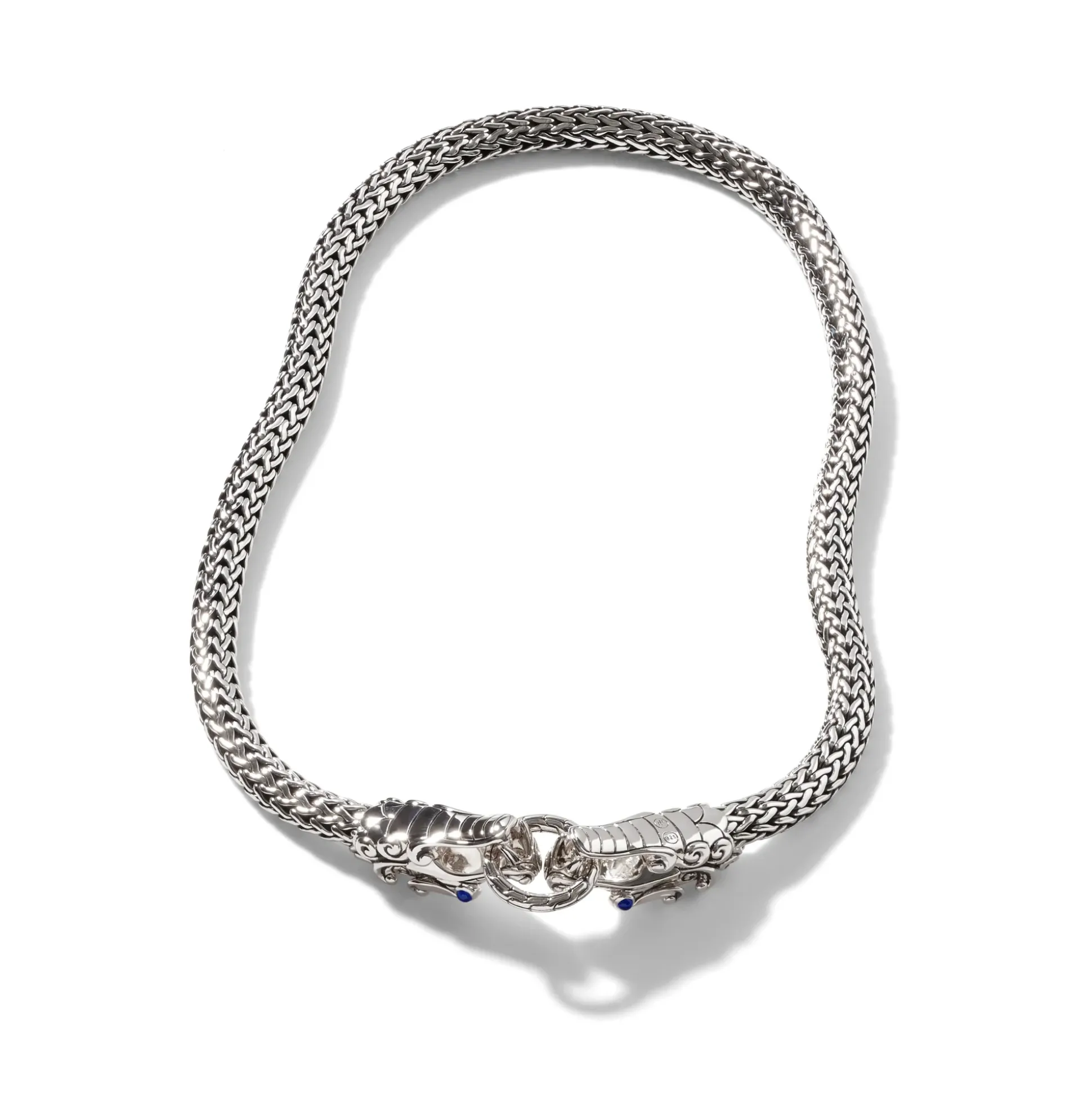 Women John Hardy Statement^Naga Necklace, Sterling Silver, 7.5Mm