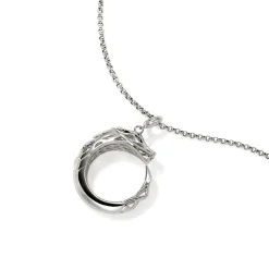 Men John Hardy Tags & Pendants^Naga Pendant Necklace, Sterling Silver