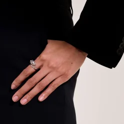 Men John Hardy Bands^Naga Ring, Gold