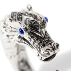 Women John Hardy Statement^Naga Ring, Sterling Silver, Pave