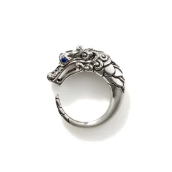 Women John Hardy Statement^Naga Ring, Sterling Silver, Pave