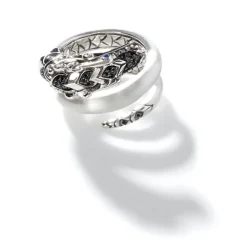 Women John Hardy Statement^Naga Ring, Sterling Silver, Pave
