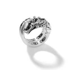 Women John Hardy Statement^Naga Ring, Sterling Silver, Pave