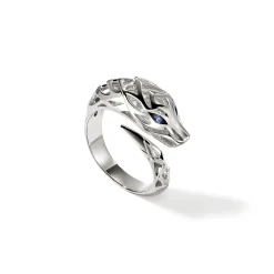 Men John Hardy Bands^Naga Ring, Sterling Silver