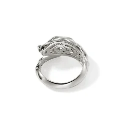 Men John Hardy Bands^Naga Ring, Sterling Silver