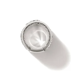Men John Hardy Bands^Naga Ring, Sterling Silver