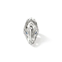 Women John Hardy Statement^Naga Ring, Sterling Silver, Diamonds
