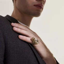 Women John Hardy Statement^Naga Ring, Sterling Silver, Diamonds