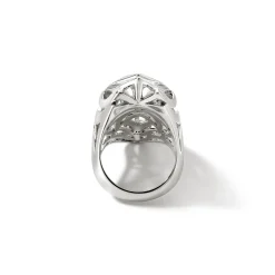 Women John Hardy Statement^Naga Ring, Sterling Silver, Diamonds