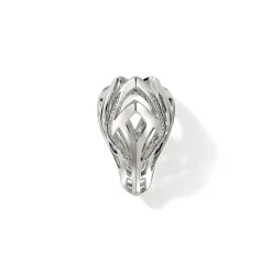 Women John Hardy Statement^Naga Ring, Sterling Silver, Diamonds