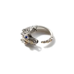 Women John Hardy Statement^Naga Ring, Sterling Silver, Gold