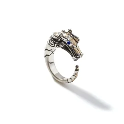 Women John Hardy Statement^Naga Ring, Sterling Silver, Gold