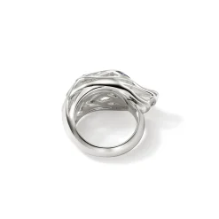 Men John Hardy Bands^Naga Ring, Sterling Silver