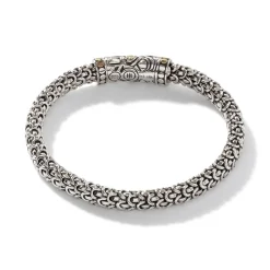 Women John Hardy Chains^Naga Scale Bracelet, Gold, Sterling Silver
