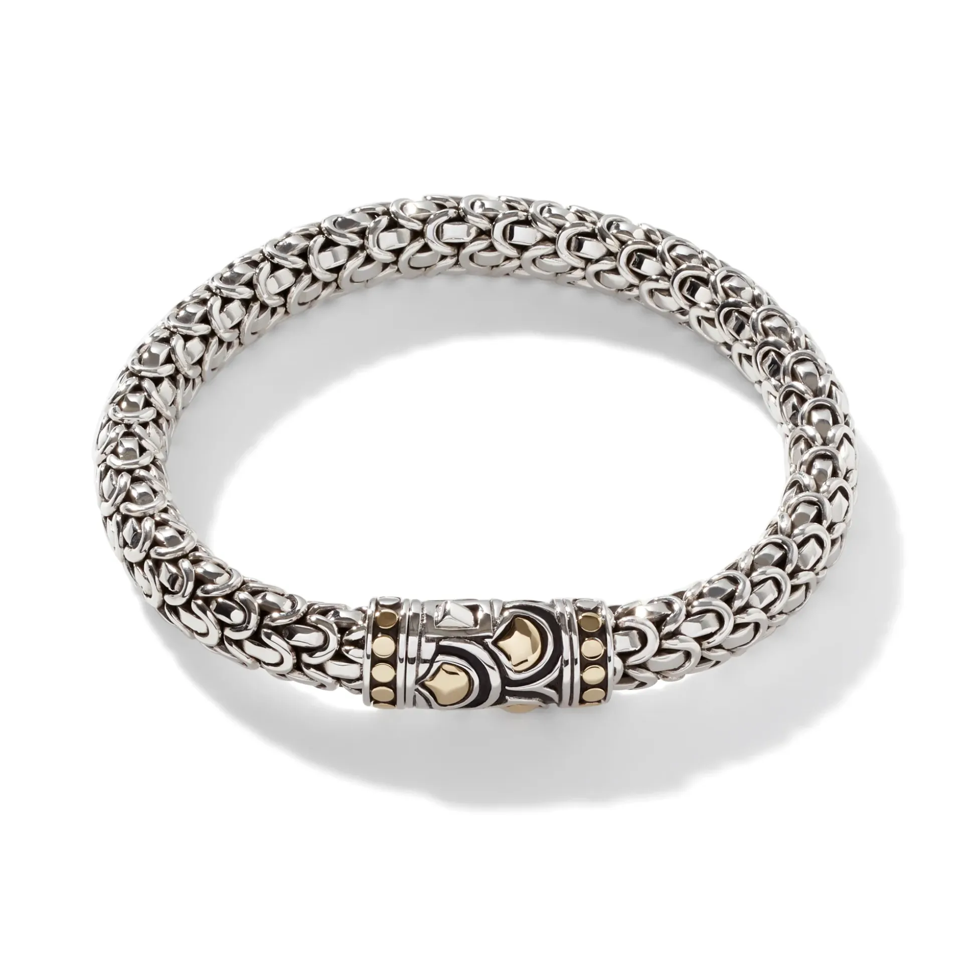 Women John Hardy Chains^Naga Scale Bracelet, Gold, Sterling Silver