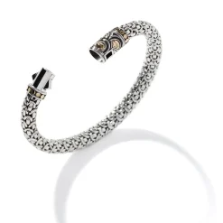 Women John Hardy Chains^Naga Scale Bracelet, Gold, Sterling Silver