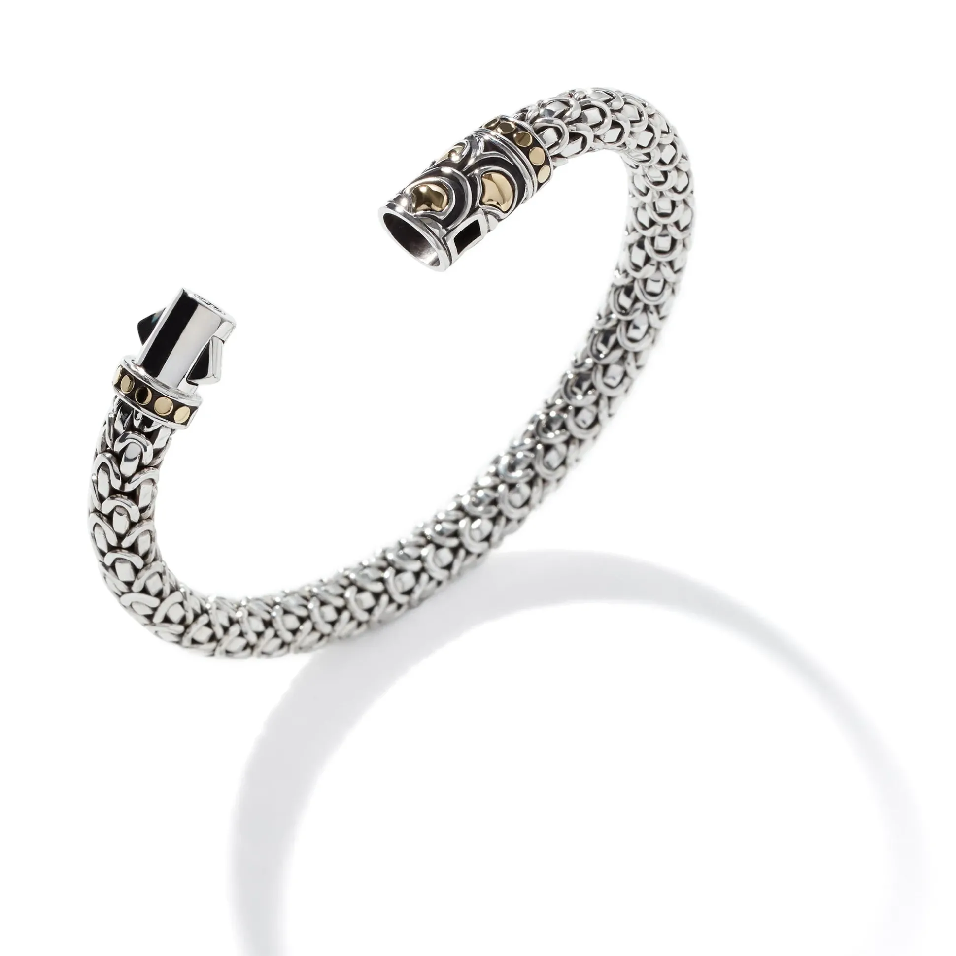 Women John Hardy Chains^Naga Scale Bracelet, Gold, Sterling Silver