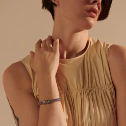 Women John Hardy Chains^Naga Scale Bracelet, Gold, Sterling Silver