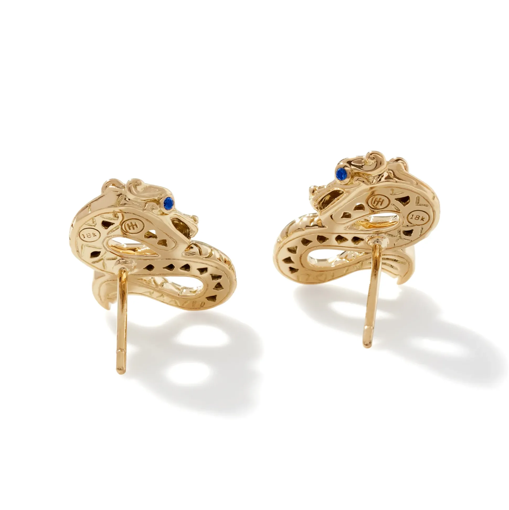 Women John Hardy Studs^Naga Stud Earring, Gold