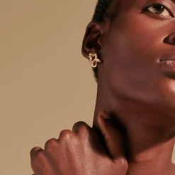 Women John Hardy Studs^Naga Stud Earring, Gold