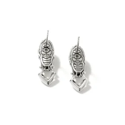 Women John Hardy Statement^Naga Stud Earring, Sterling Silver