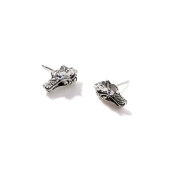 Men John Hardy Studs^Naga Stud Earring, Sterling Silver