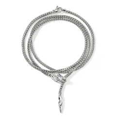 Women John Hardy Chains^Naga Wrap, Gold, Diamonds, 2.5Mm