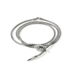 Women John Hardy Chains^Naga Wrap, Gold, Diamonds, 2.5Mm