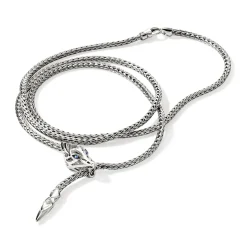 Women John Hardy Chains^Naga Wrap, Gold, Diamonds, 2.5Mm