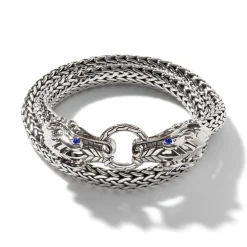 Men John Hardy Chains^Naga Wrap, Sterling Silver, 7.5Mm