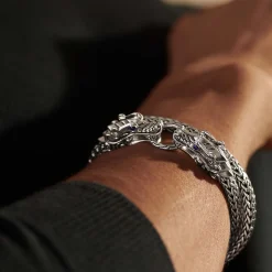 Men John Hardy Chains^Naga Wrap, Sterling Silver, 7.5Mm