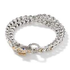 Women John Hardy Chains^Naga Wrap, Sterling Silver, Gold