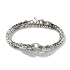 Men John Hardy Chains^Naga Wrap, Sterling Silver