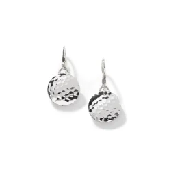 Women John Hardy Statement^Palu Dot Drop Earring, Sterling Silver