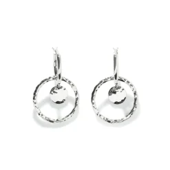 Women John Hardy Statement^Palu Dot Drop Earring, Sterling Silver
