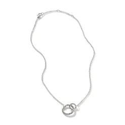 Women John Hardy Layering^Palu Interlocking Necklace, Sterling Silver