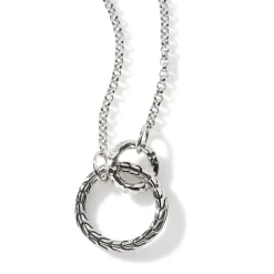 Women John Hardy Layering^Palu Interlocking Necklace, Sterling Silver