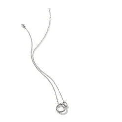 Women John Hardy Layering^Palu Interlocking Necklace, Sterling Silver