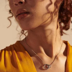 Women John Hardy Layering^Palu Interlocking Necklace, Sterling Silver